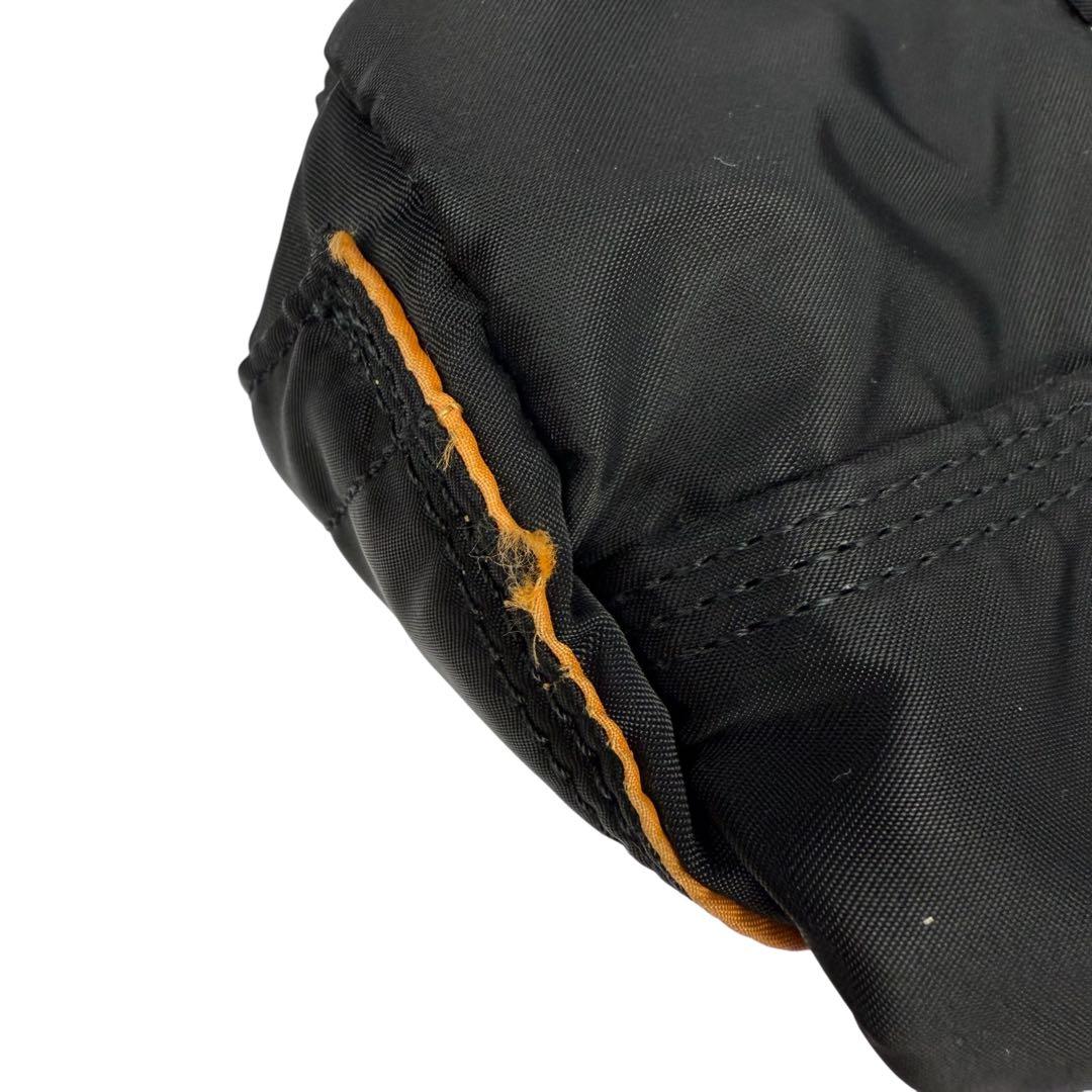【美品】PORTER ポーター タンカー ミニボストンバッグ 肩掛け ブラック