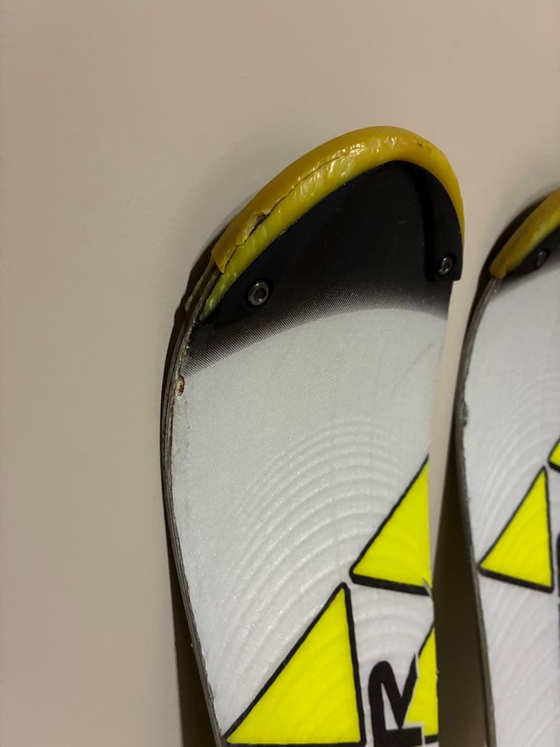 Fischer RC4 スキー板 ホワイト/イエロー
