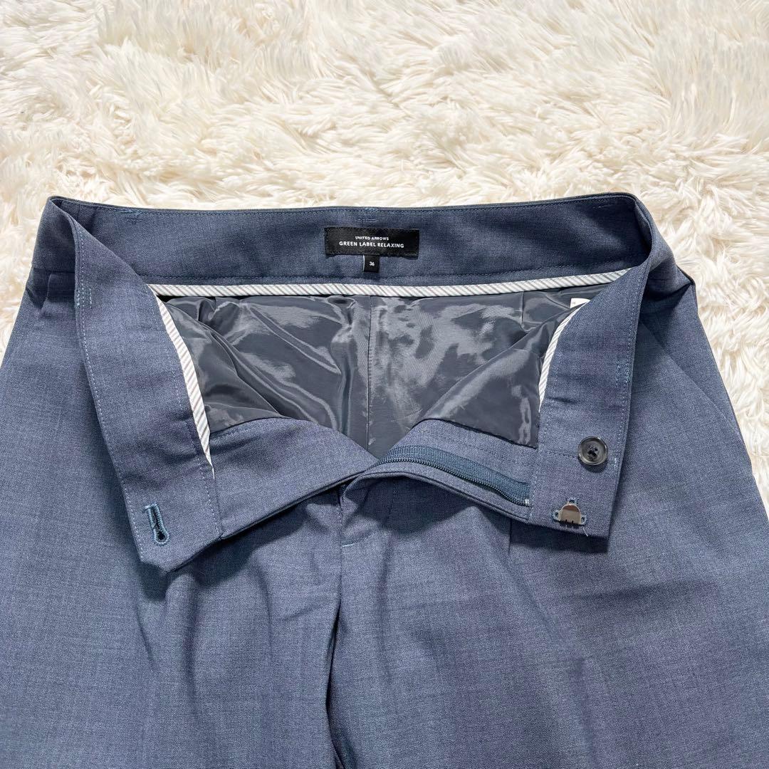 マミー♡様グリーンレーベルリラクシング パンツスーツ ストレッチ 洗える 38