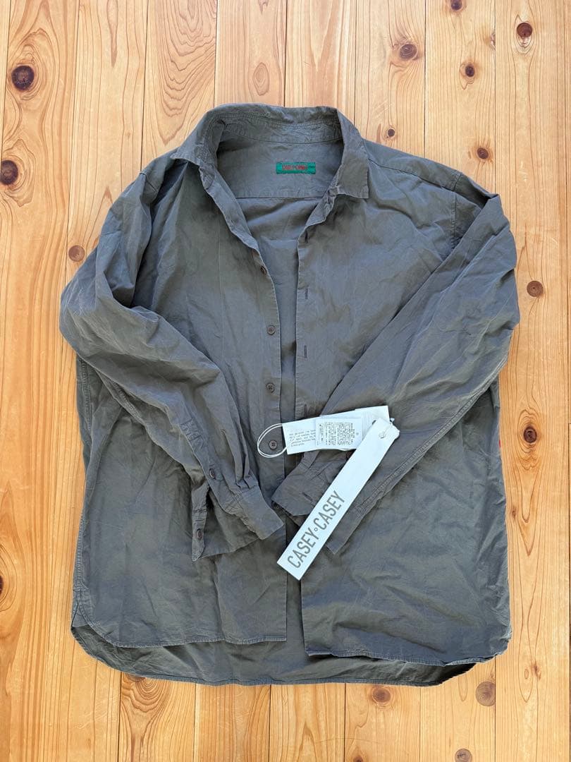 け*け様 CASEY CASEY BIG RACCOURCIE SHIRT M