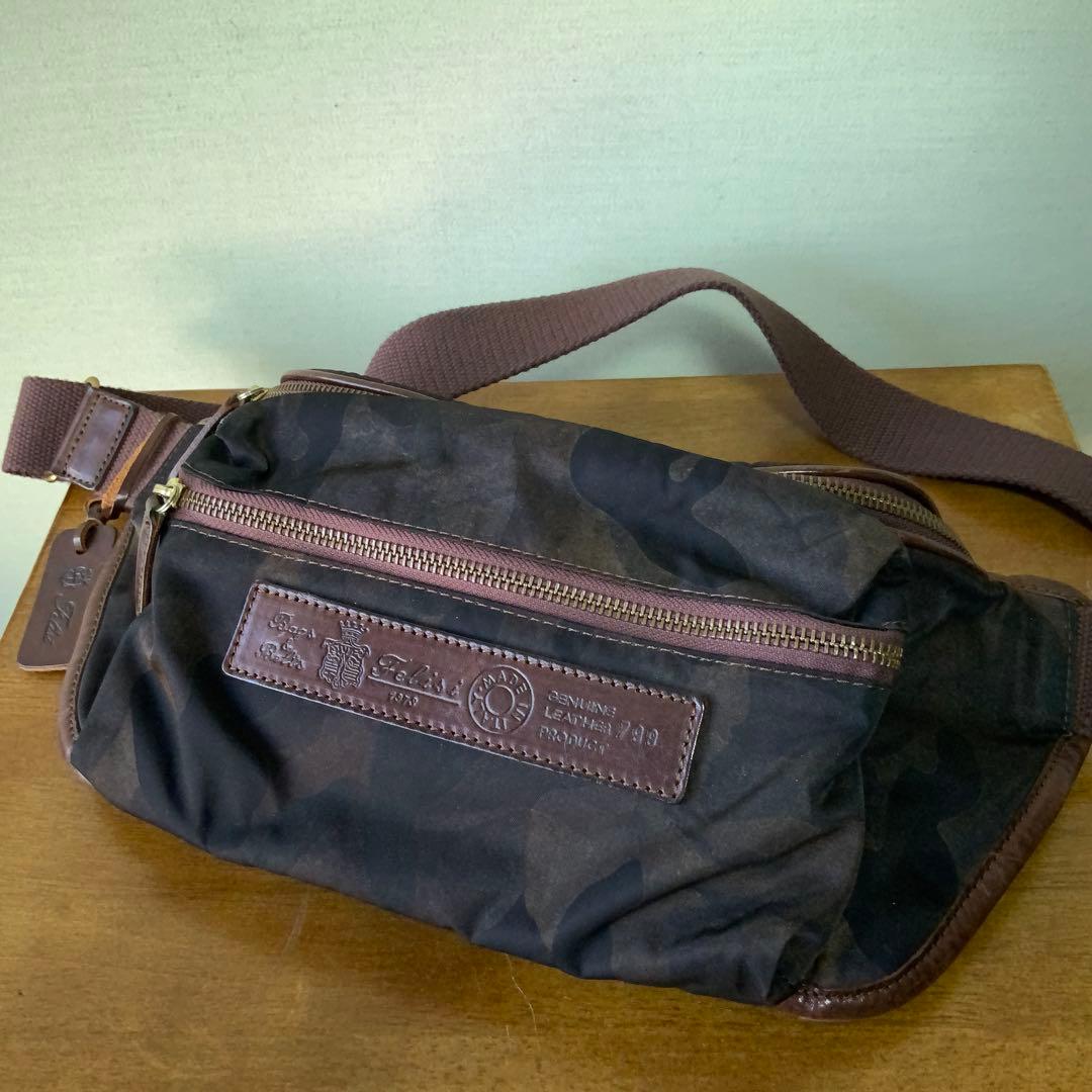 Felisi フェリージ ウエストバッグ 799 カモフラ 迷彩 イタリア製