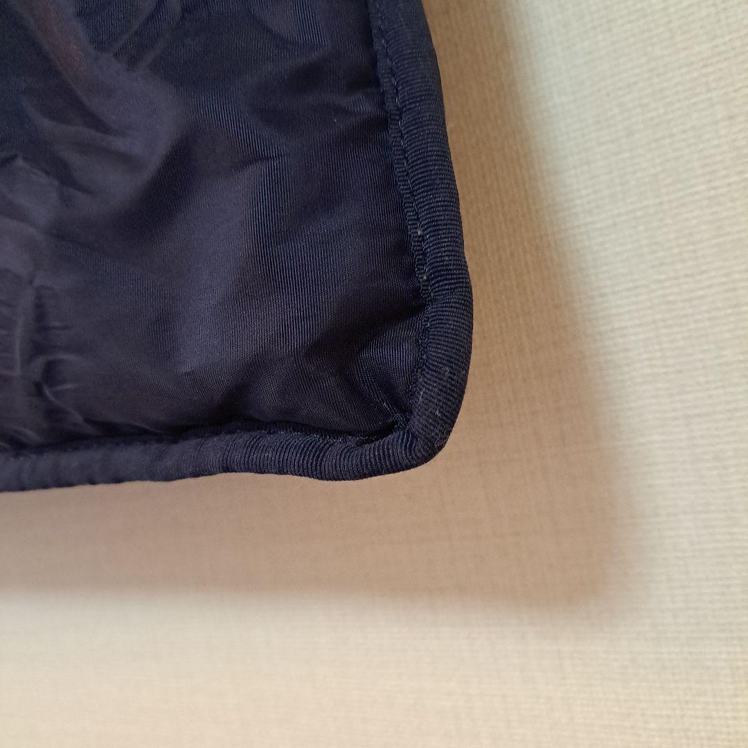 レア　トリコ コムデギャルソン トートバッグ キルティング ネイビー×パープル