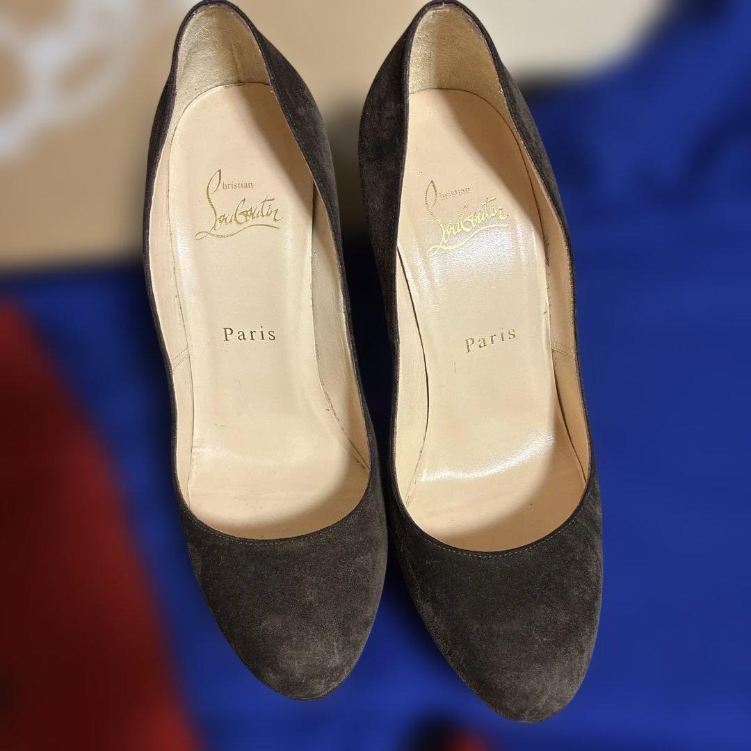 Christian Louboutin ハイヒールパンプス ブラウン