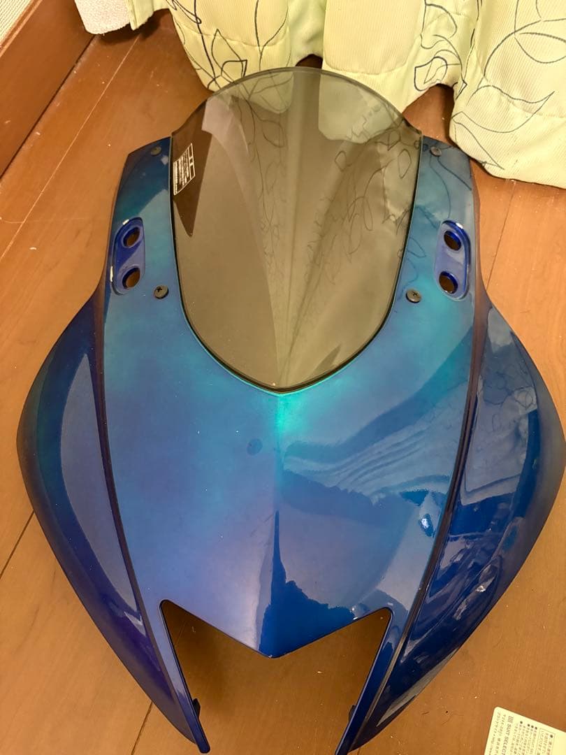 YZF R25 R6風アッパーカウル＋純正スクリーン