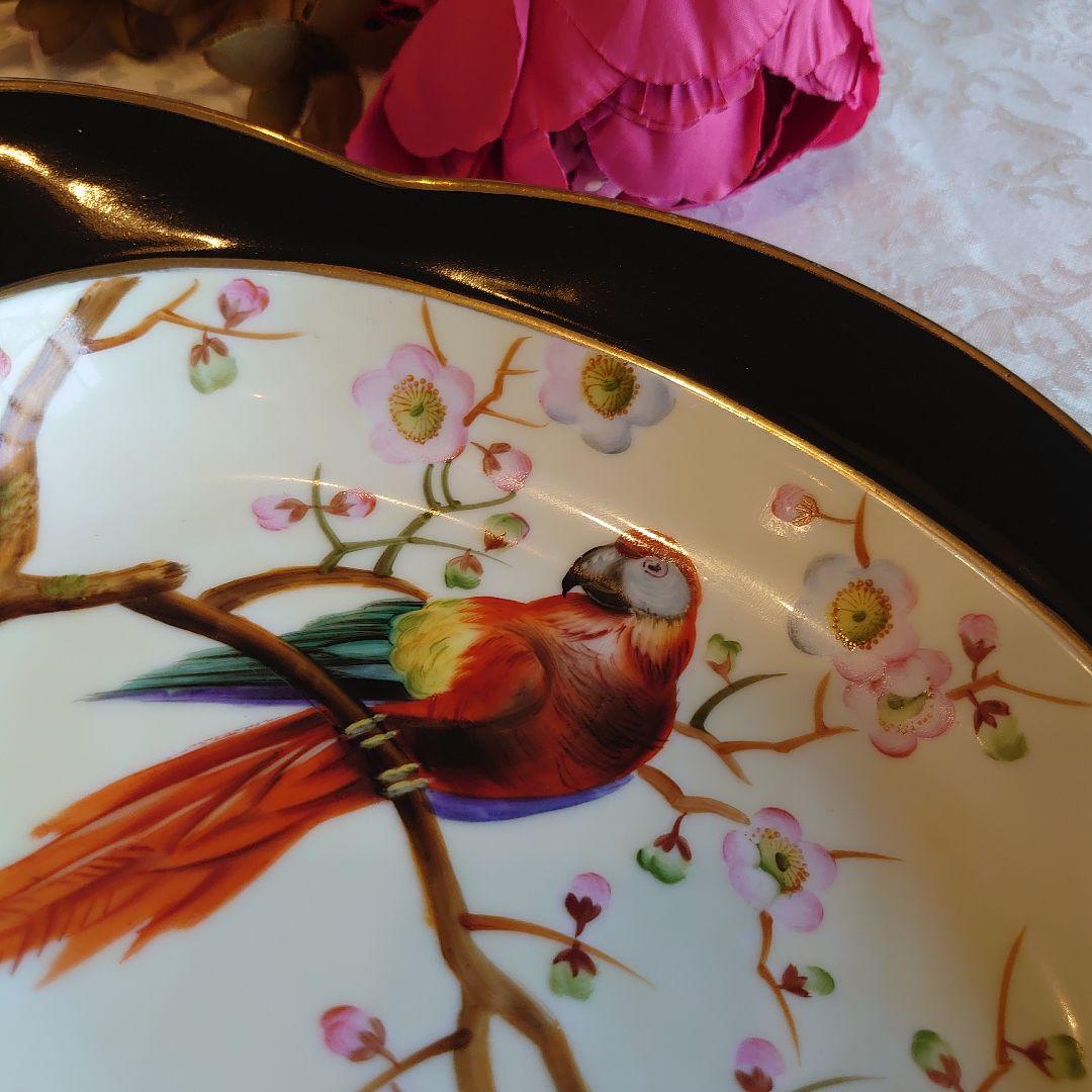 オールドノリタケ　レア　アンティーク　深皿　書籍掲載作品