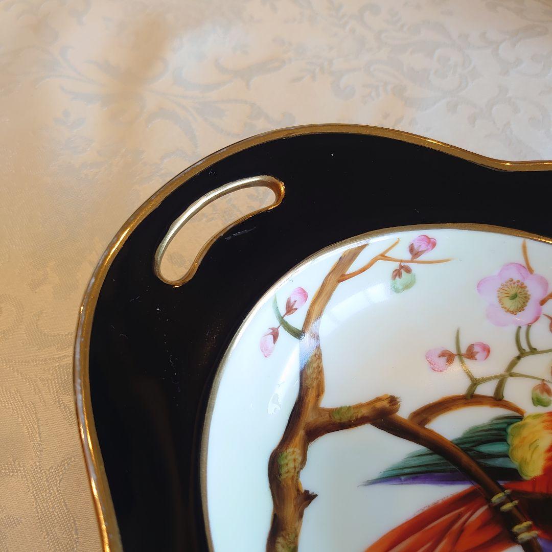 オールドノリタケ　レア　アンティーク　深皿　書籍掲載作品