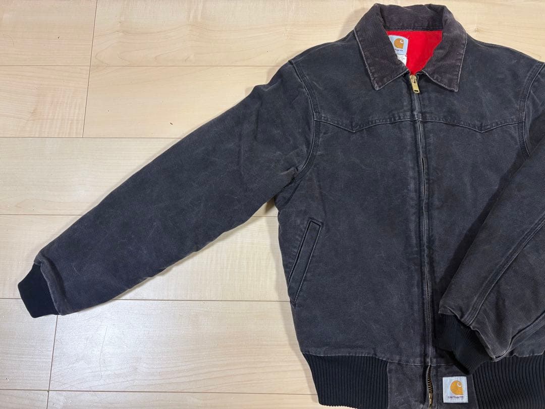 90s Carhartt サンタフェジャケット J13 BLK M カーハート