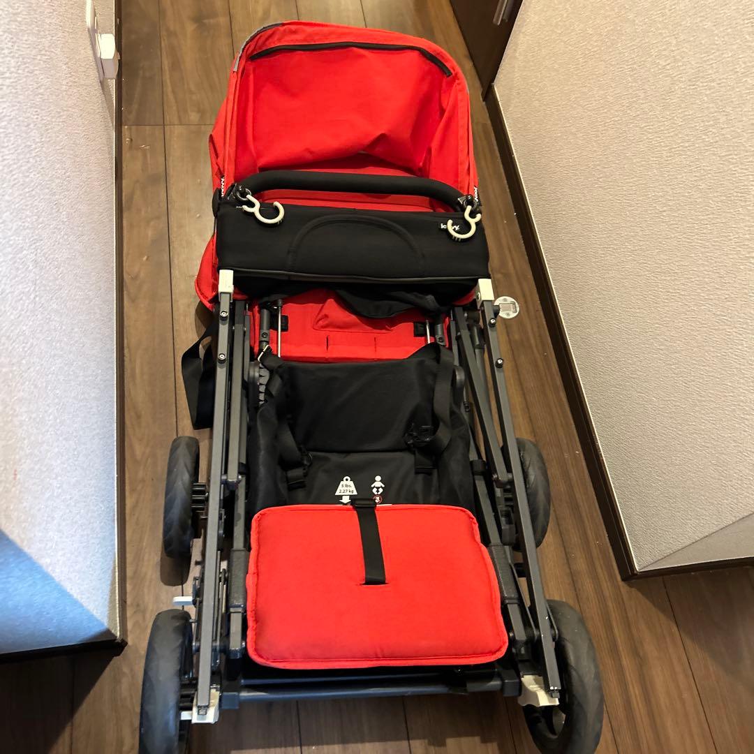 Joovy ジュービーカブース　二人乗り　ウルトラライト グラファイト