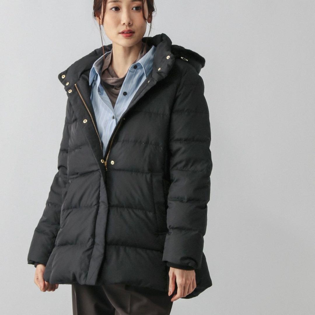 【新品タグ付】グローバルワーク　ウツクシルエット撥水ダウンコート M ブラック