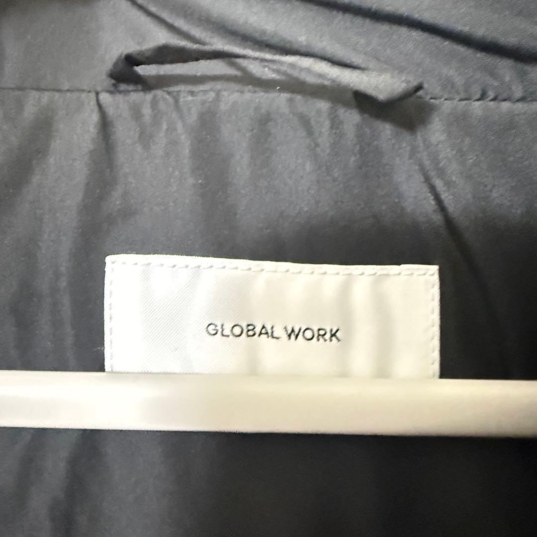 【新品タグ付】グローバルワーク　ウツクシルエット撥水ダウンコート M ブラック