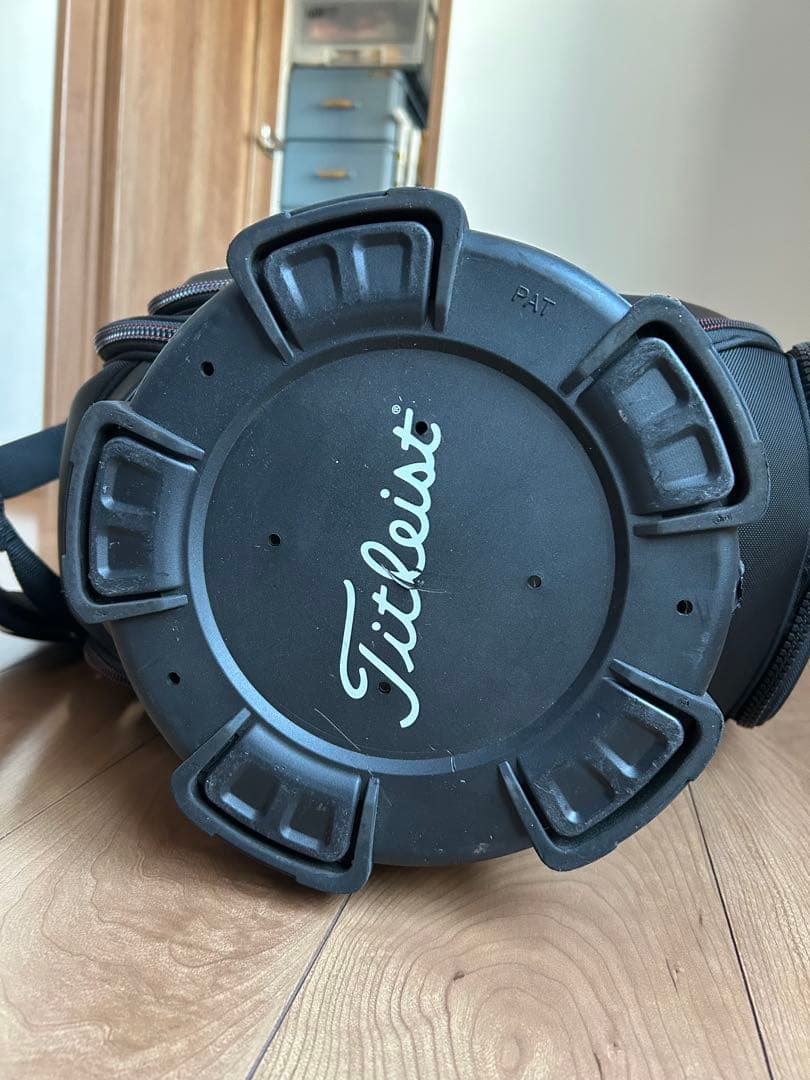 タイトリスト キャディバッグ ツアーモデル TB7SF9 黒赤