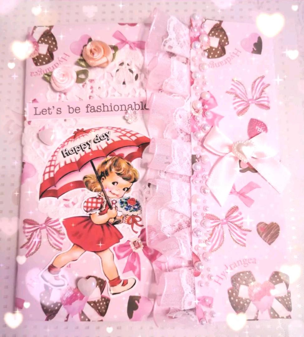 みんみ✩.*様ご確認用♥新作ガーリーレトロガール♥可愛いバラメモ♯619