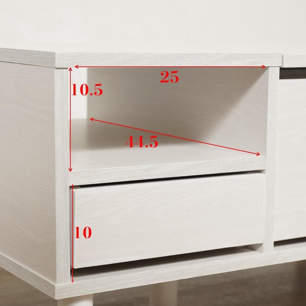 【新品】コスメテーブル　 ドレッサー　幅75cm　アウトレット