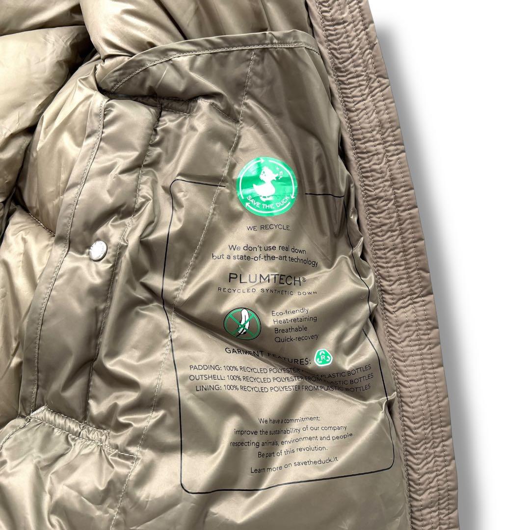 新品同様】セーブザダック ロングダウンベスト フーデッド　コート　 ジャケット