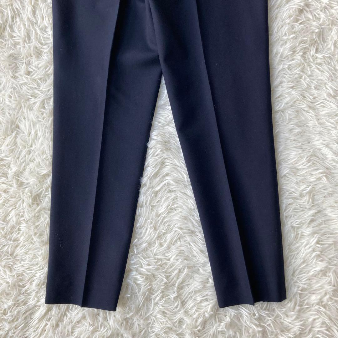 NATURAL BEAUTY BASIC ノーカラージャケット パンツスーツ M