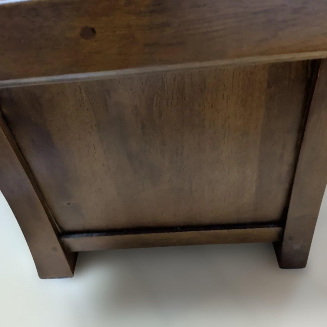 木製テレビ台 収納付き アジアンテイスト（送料込）