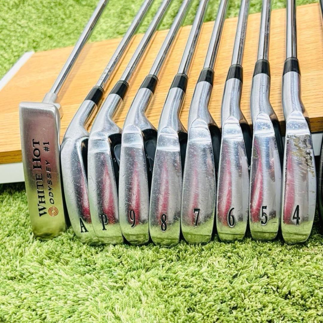 スリクソン　ZX　メンズ　ゴルフセット　11本　キャディバッグ　フレックスS