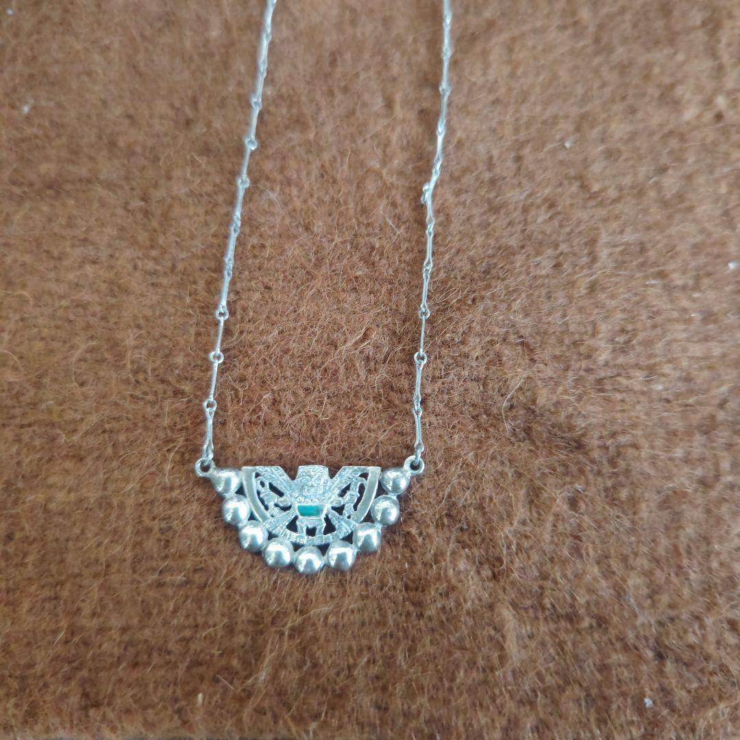 シルバー　ネックレス　シパン　ラピスラズリ