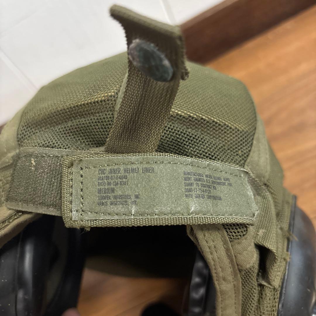 米軍　実物　CVC タンカース　ヘルメット　MEDIUM 送料無料　⑤
