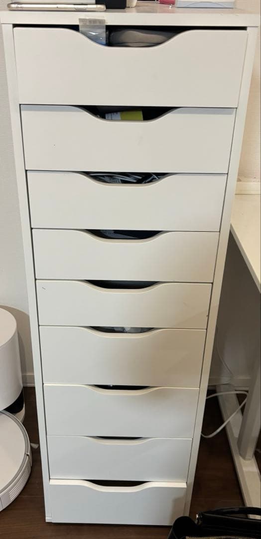 ikea イケア ALEX アレクス(引き出し×9) チェスト