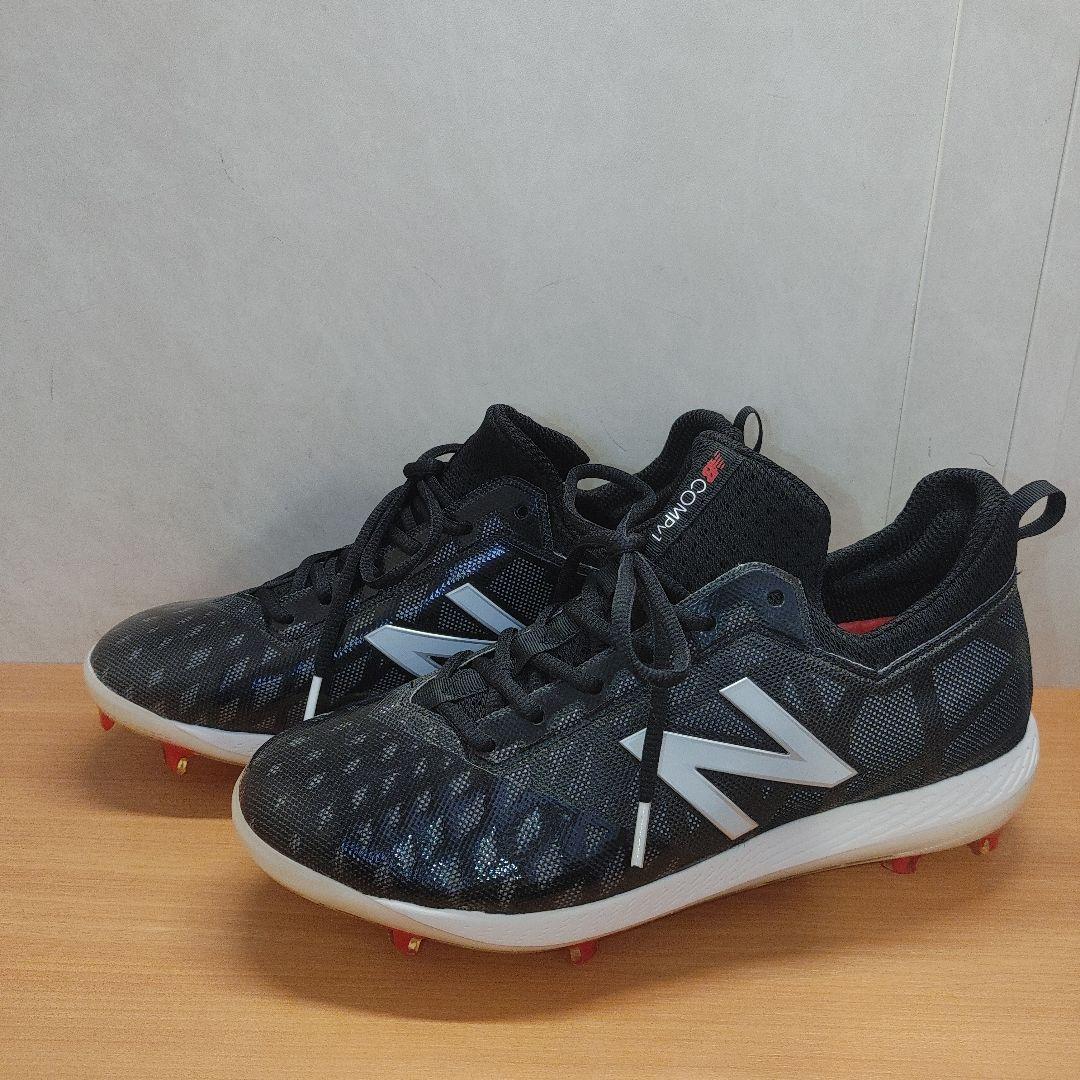 ニューバランス　野球　スパイク 26.5センチ　ポイント　ブラック