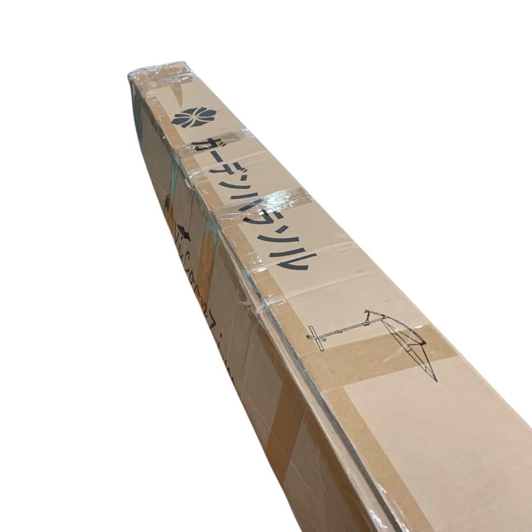 【開封・未使用】ViCoopZim ガーデンパラソル 直径300cm カーキ