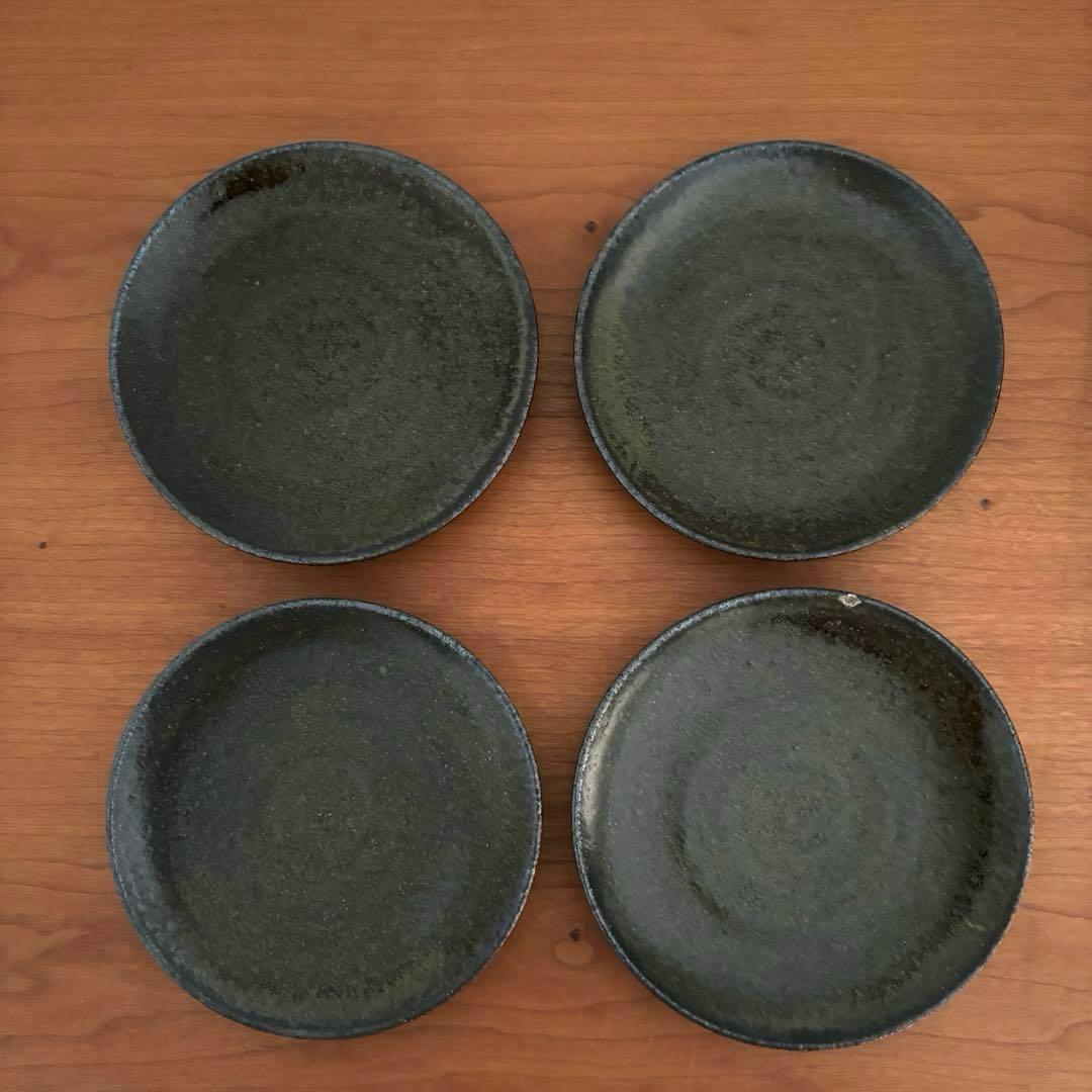 余宮隆　小皿　4枚セット