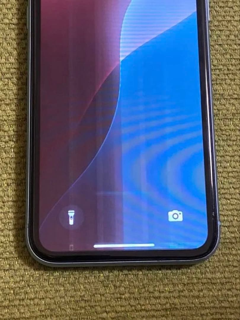 Apple iPhone XR ブルー 本体　64GB ジャンク品