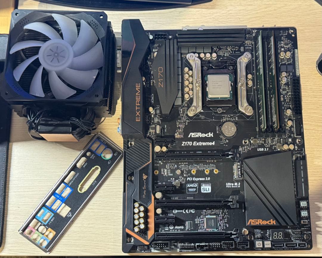 i7 6700k+ASRock Z170 EXTREME DDR4メモリーセット