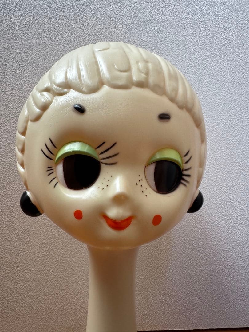 ツイッギーヘッドマネキンディスプレイ帽子かけインテリアレトロ