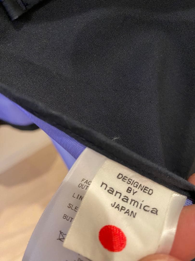 K*O様 nanamica AH.H ゴアテックス ステンカラー コート クリー