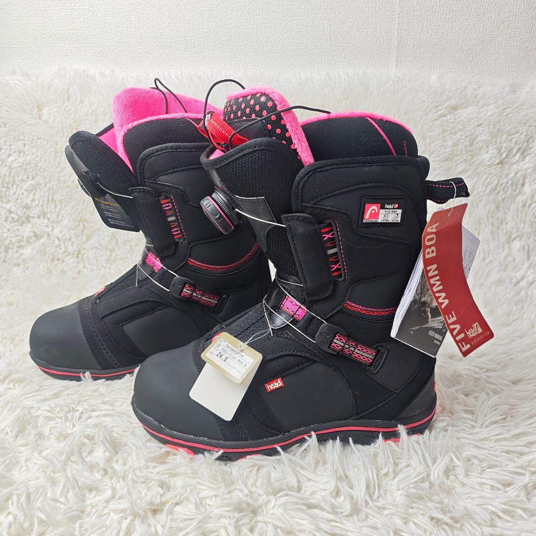 【新品・タグ付】HEAD FIVE WMN BOA 24.5cm レディース