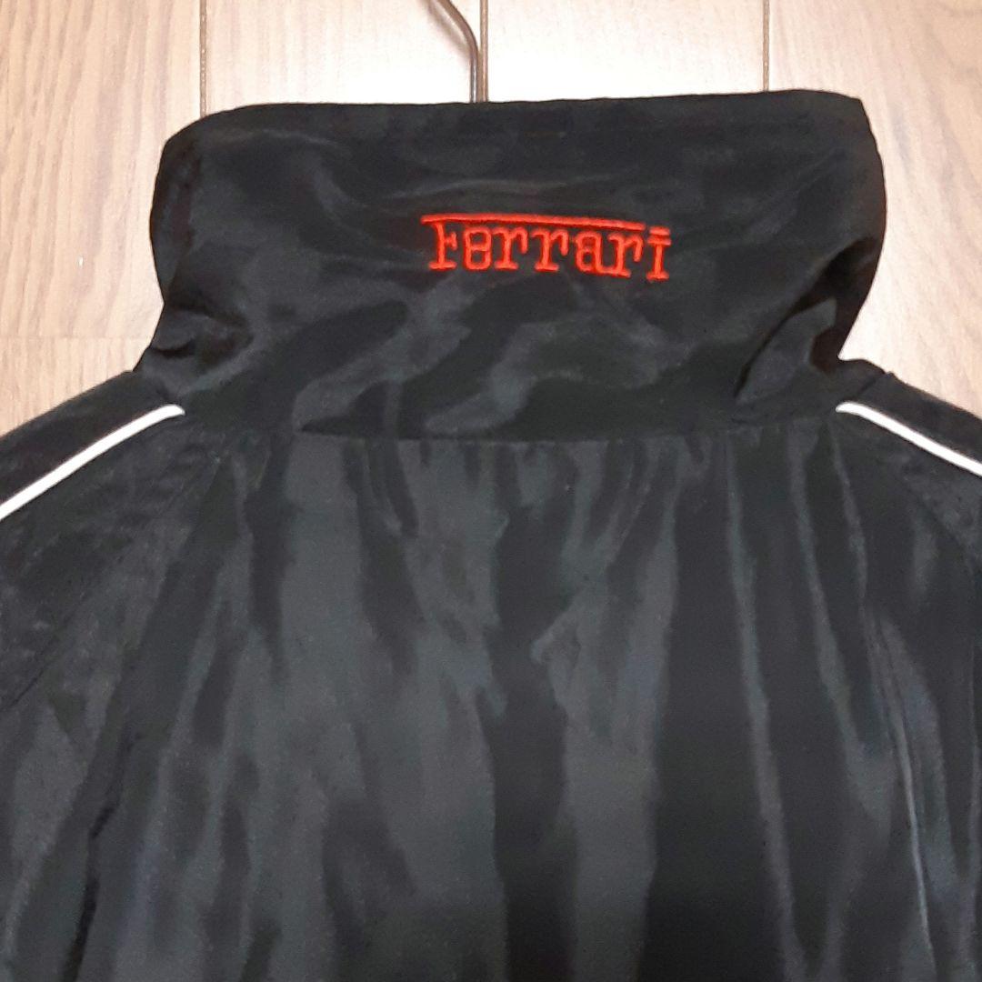 フェラーリ F1 Ferrari レーシングジャケット ブラックレッド L