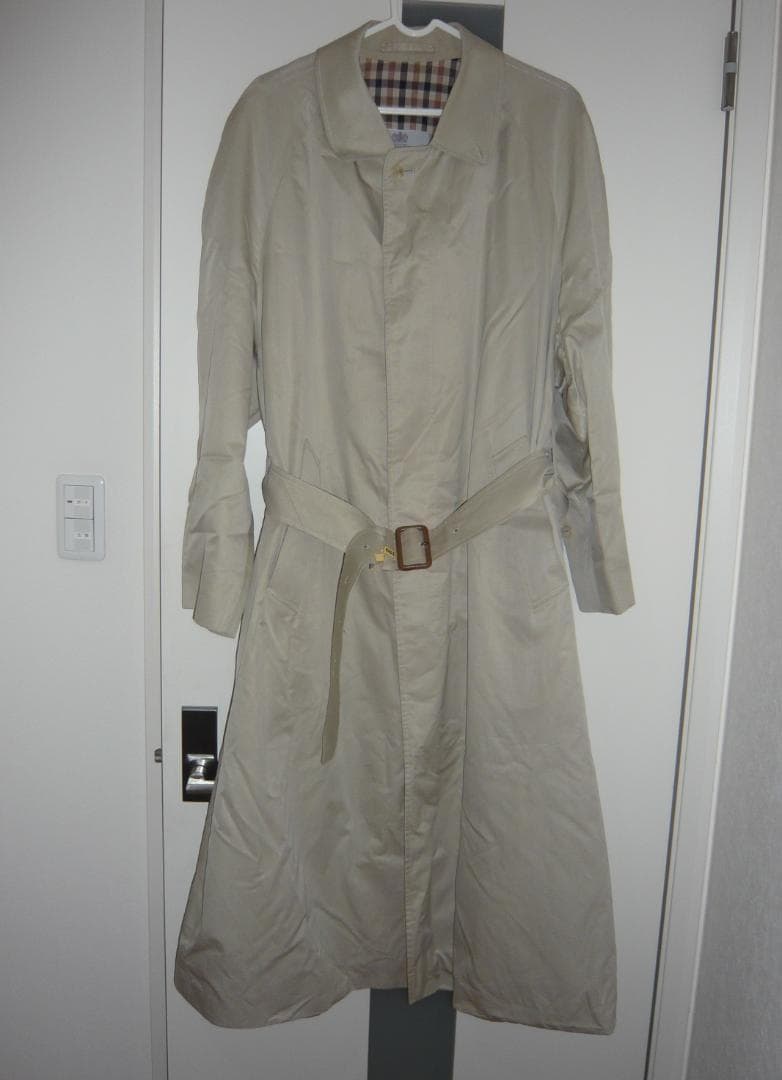 【ヴィンテージ 】Aquascutum 　アクアスキュータム　バルマカーンコート