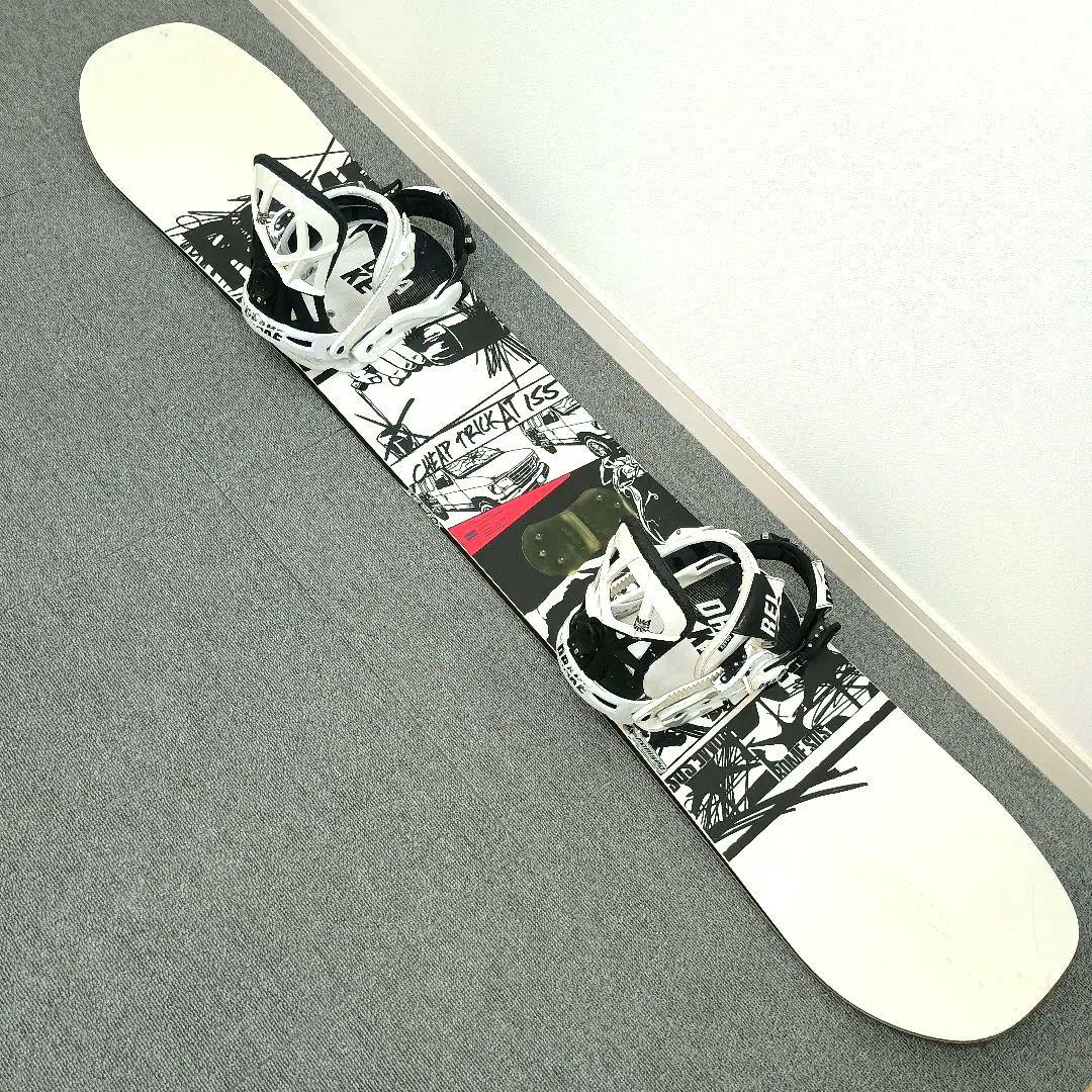 ROME SDS スノーボードセット 155cm CHEAP TRACK AT
