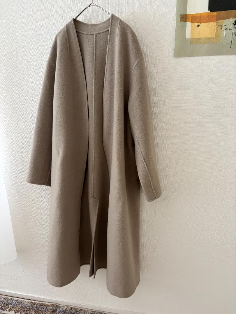 Whim Gazette きれいなミルクティー色　リバーコート