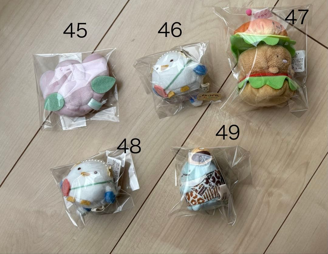 すみっコぐらし　てのりぬいぐるみ