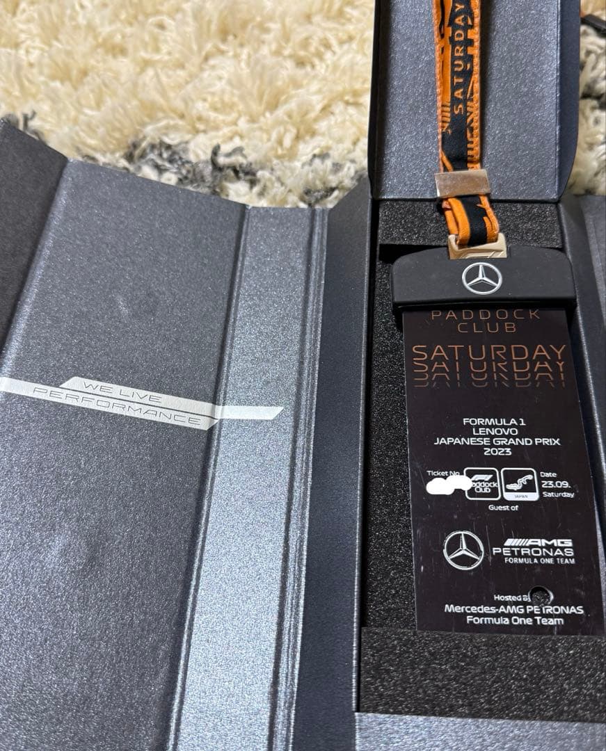 希少F1鈴鹿 2022 パドッククラブパス AMGペトロナス メルセデスチーム