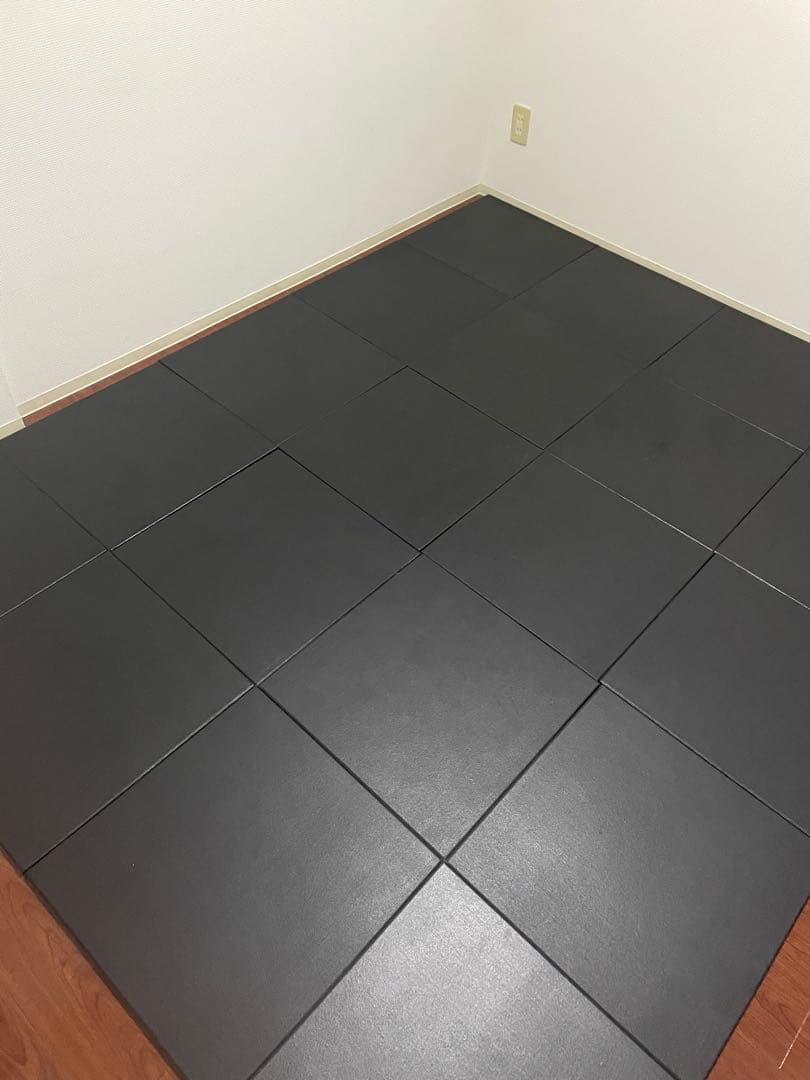 ※札幌引取※【約3畳分】ラバートレーニングマット ジムマット