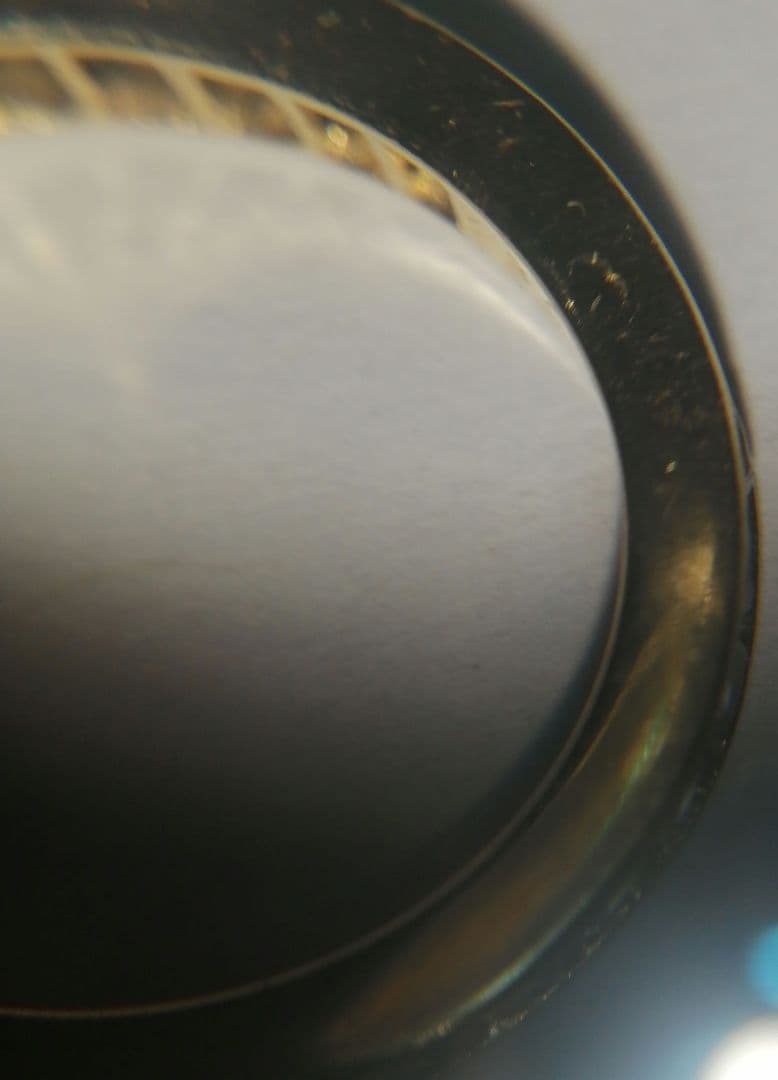 K18YG【3号】グラデーションカラーサファイア フルエタニティ ピンキーリング