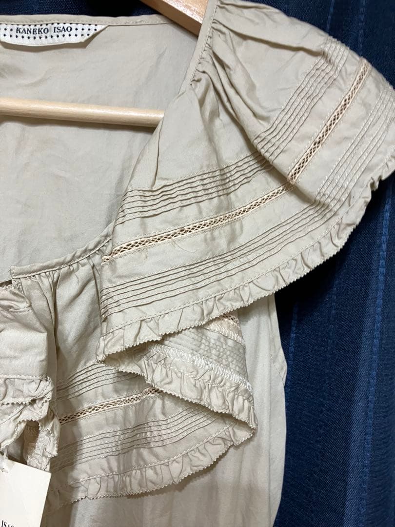 カネコイサオ　ノースリーブブラウス　新品