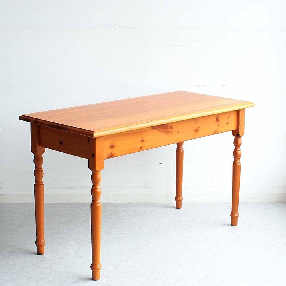 パイン材 ワークデスク 120cm カントリー ZR24449