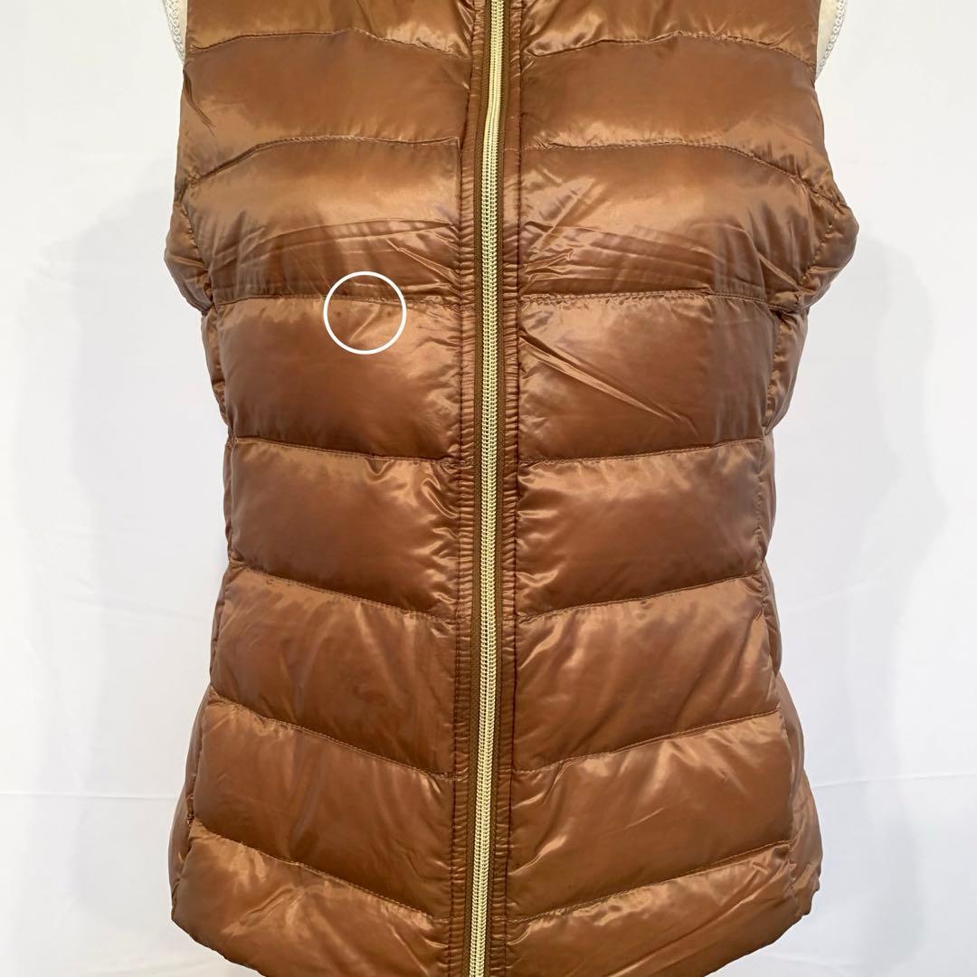 ヘルノ HERNO 2wayダウンベスト 44 茶色/こげ茶