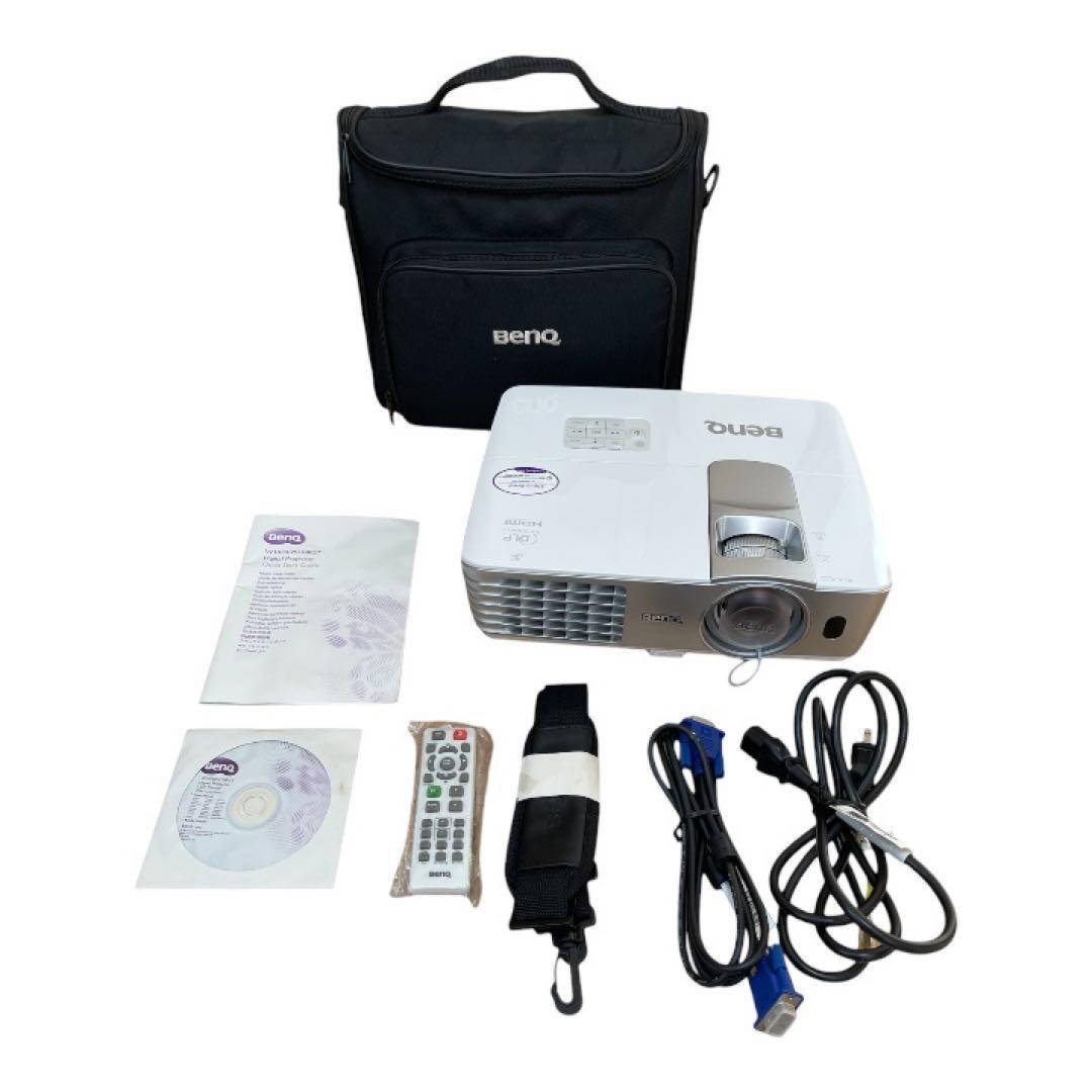 BENQ プロジェクター W1080ST 2013年製 ケース リモコン付き