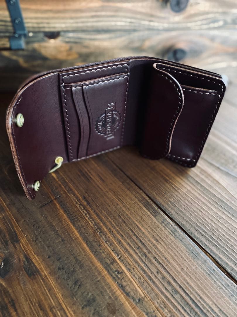 【ブルガロ】TS03-65ショートトラッカーウォレット真鍮チェーンは別売り