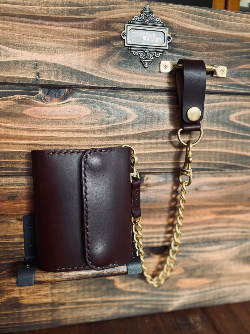 【ブルガロ】TS03-65ショートトラッカーウォレット真鍮チェーンは別売り