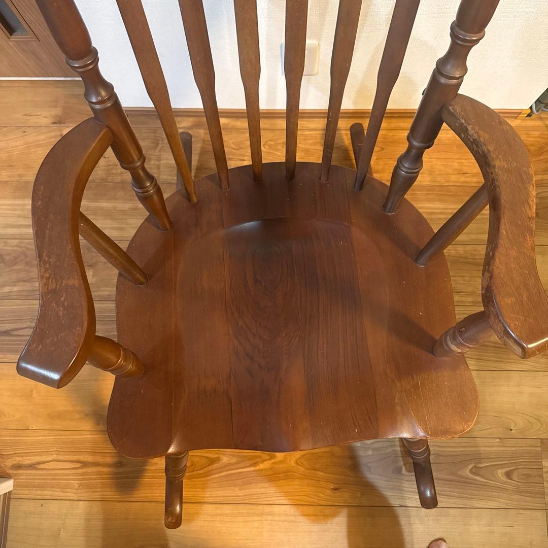 オシャレなヴィンテージ調アイテム！ SHIN LEE ロッキングチェア