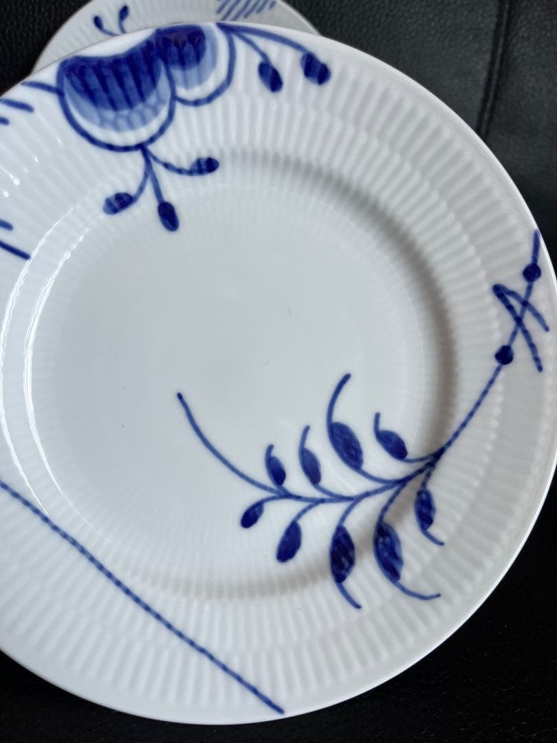 ロイヤルコペンハーゲン ブルーフルテッド メガ プレート 約16.5cm お皿