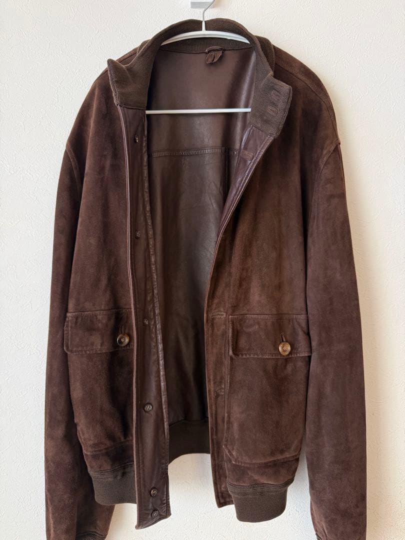 イタリア製　80s A1type スウェードジャケット　サイズL-XL状態極上