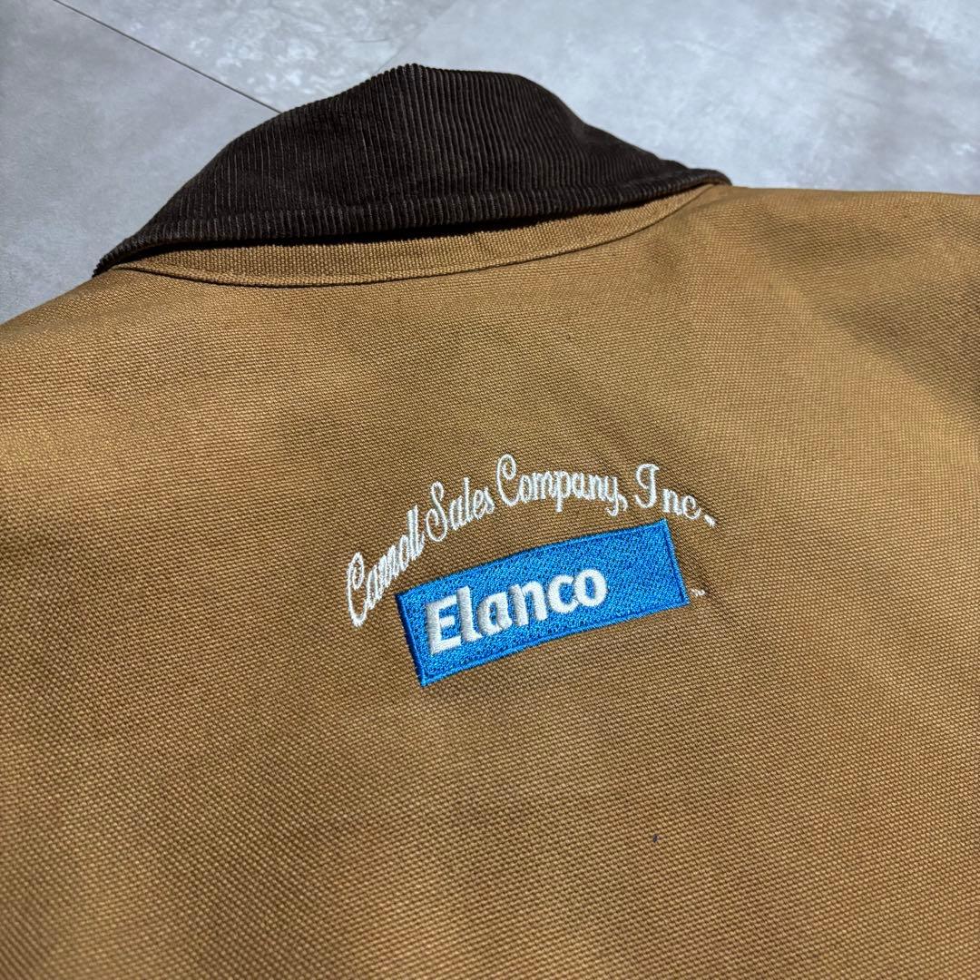 90s- Dickies ディッキーズ　デトロイトジャケット　キャメル　フェード